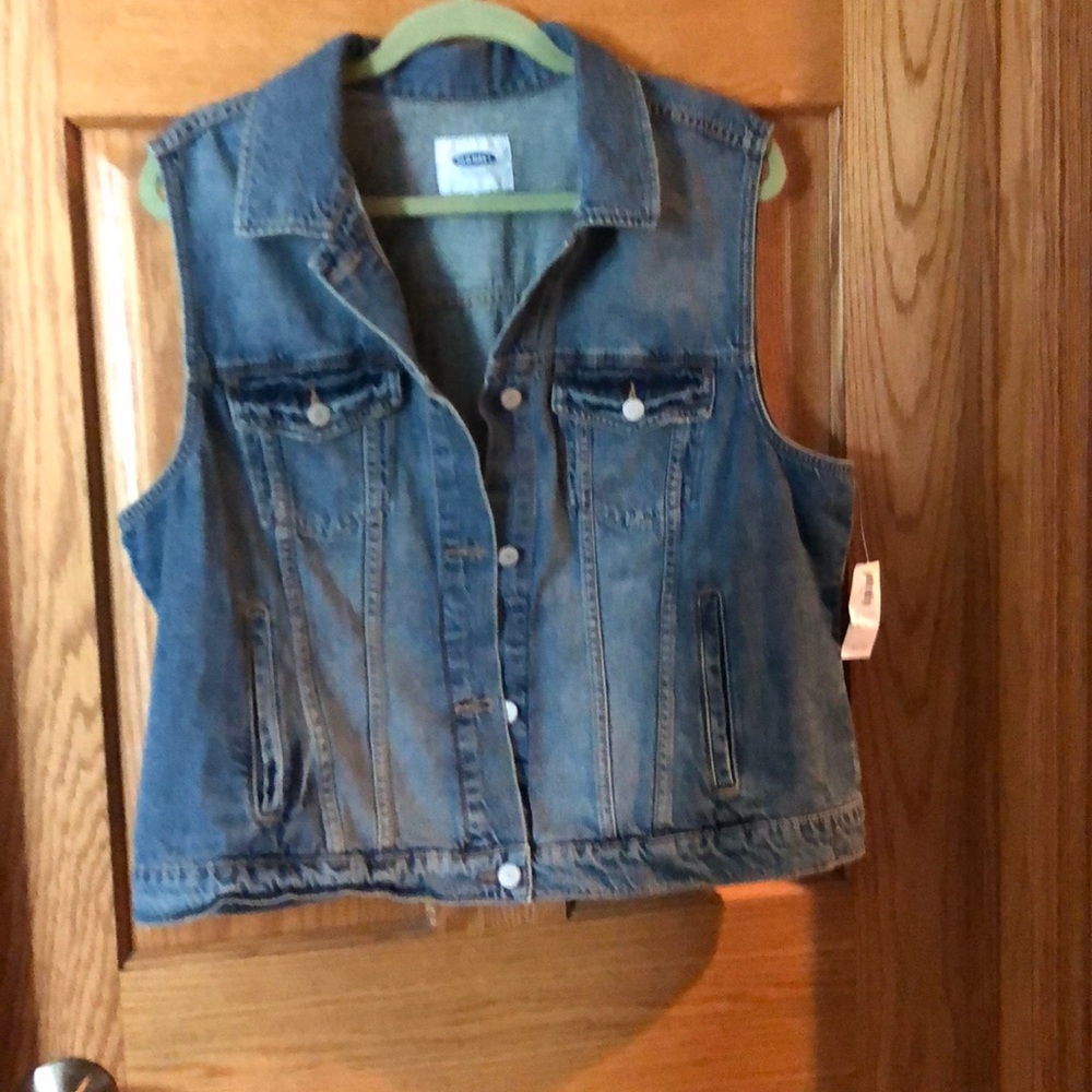 Denim vest